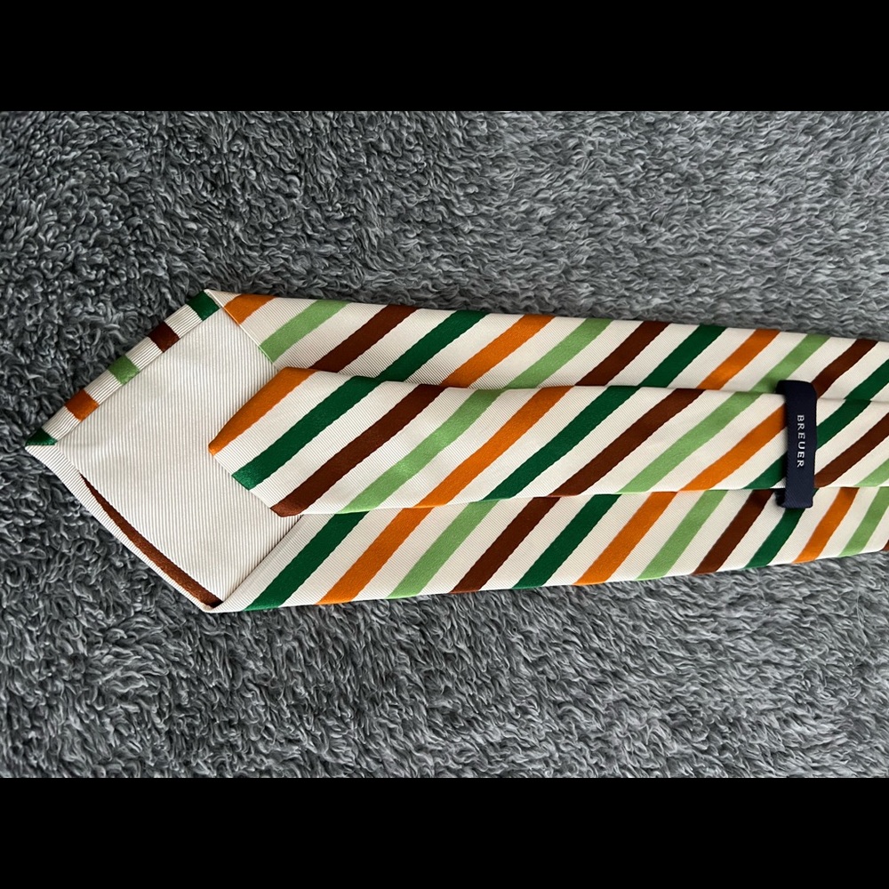 Breuer 60% silk 40% cotton tie